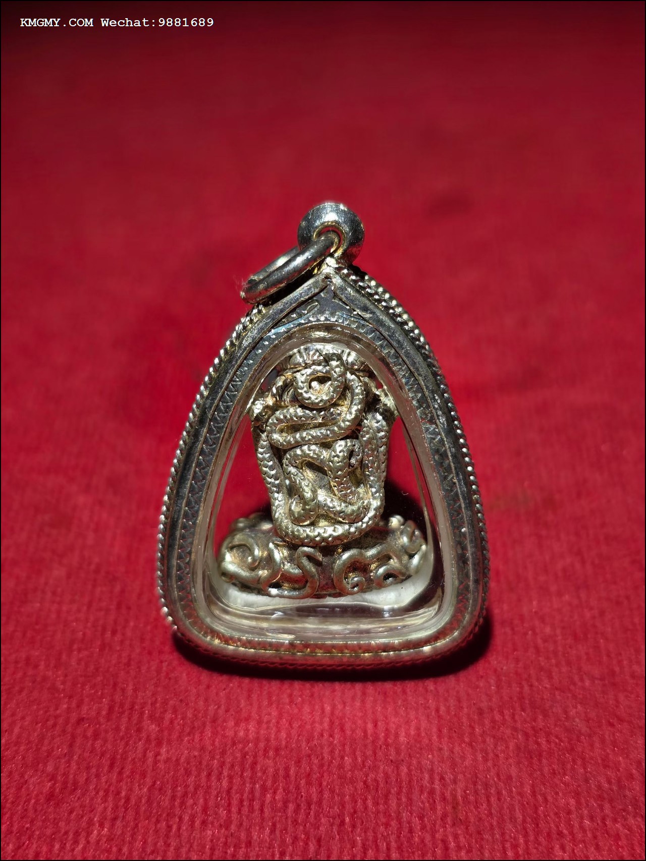 阿赞坤潘2545纯银掩面佛