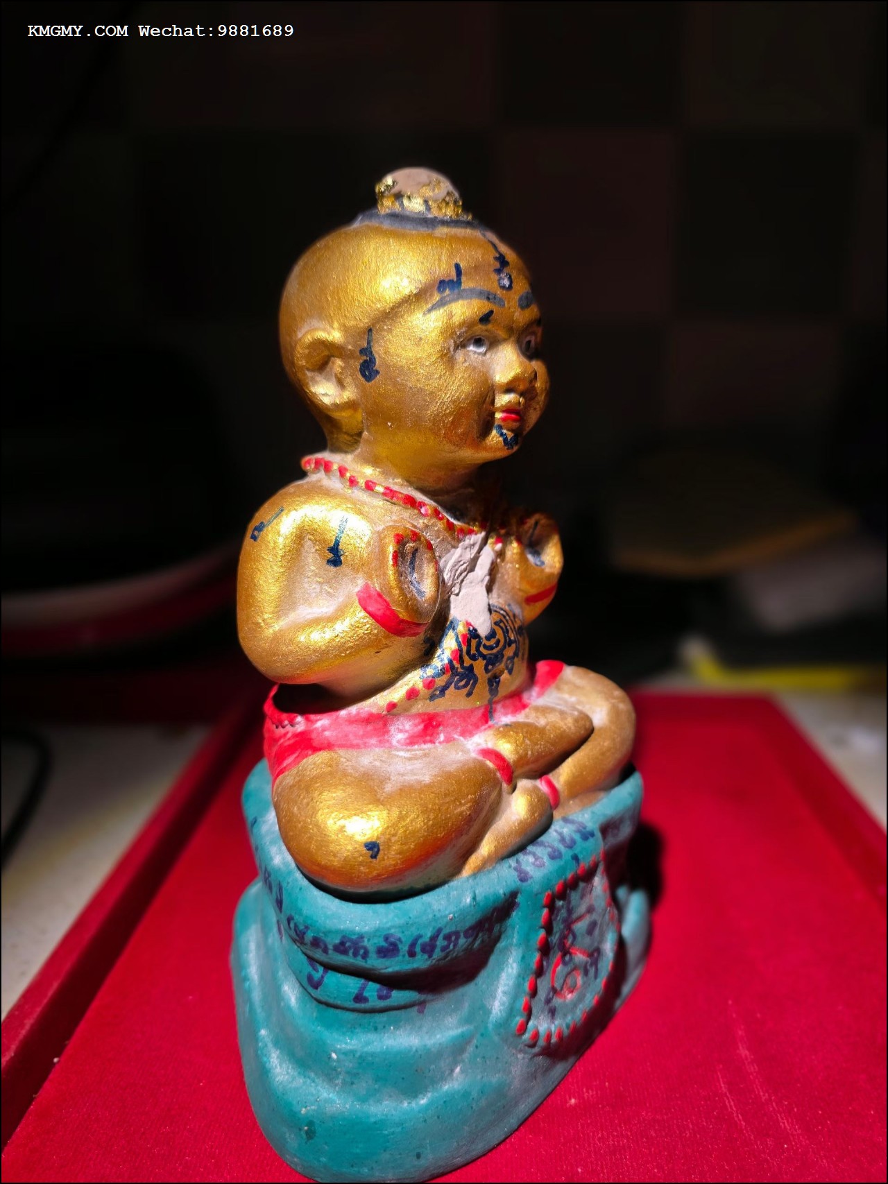 龙婆炎2548九仔古曼童