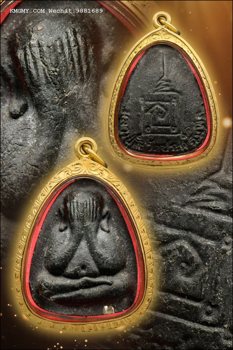 龙婆多永不欠债掩面佛