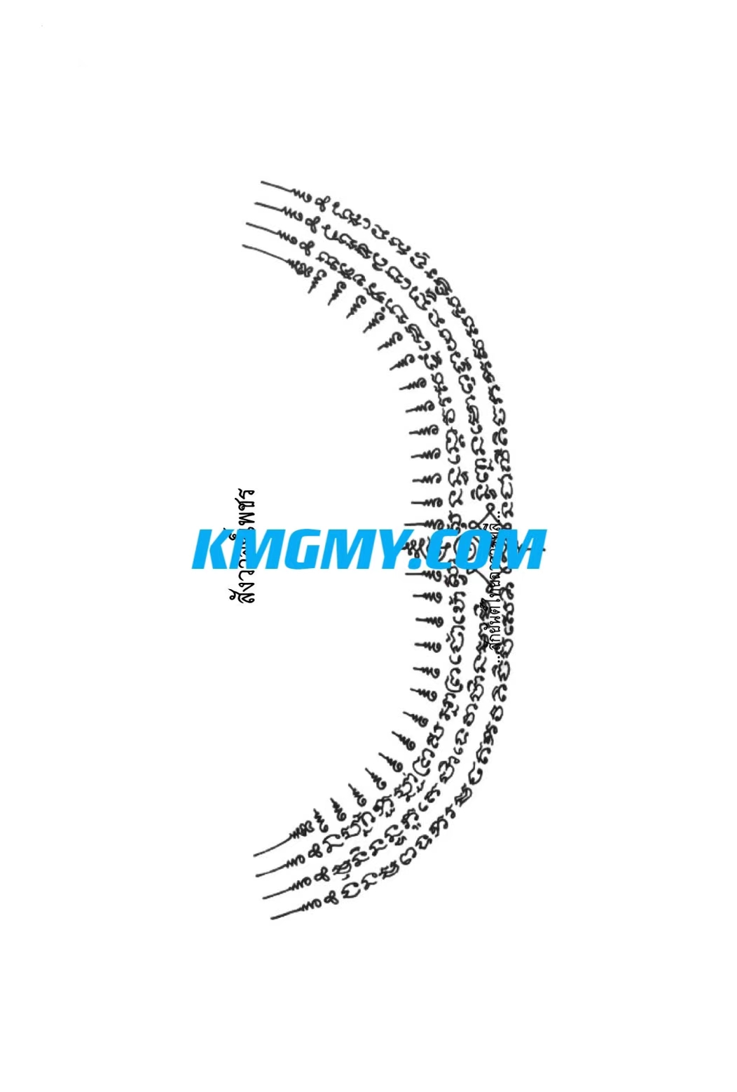 阿赞里法力刺符图案