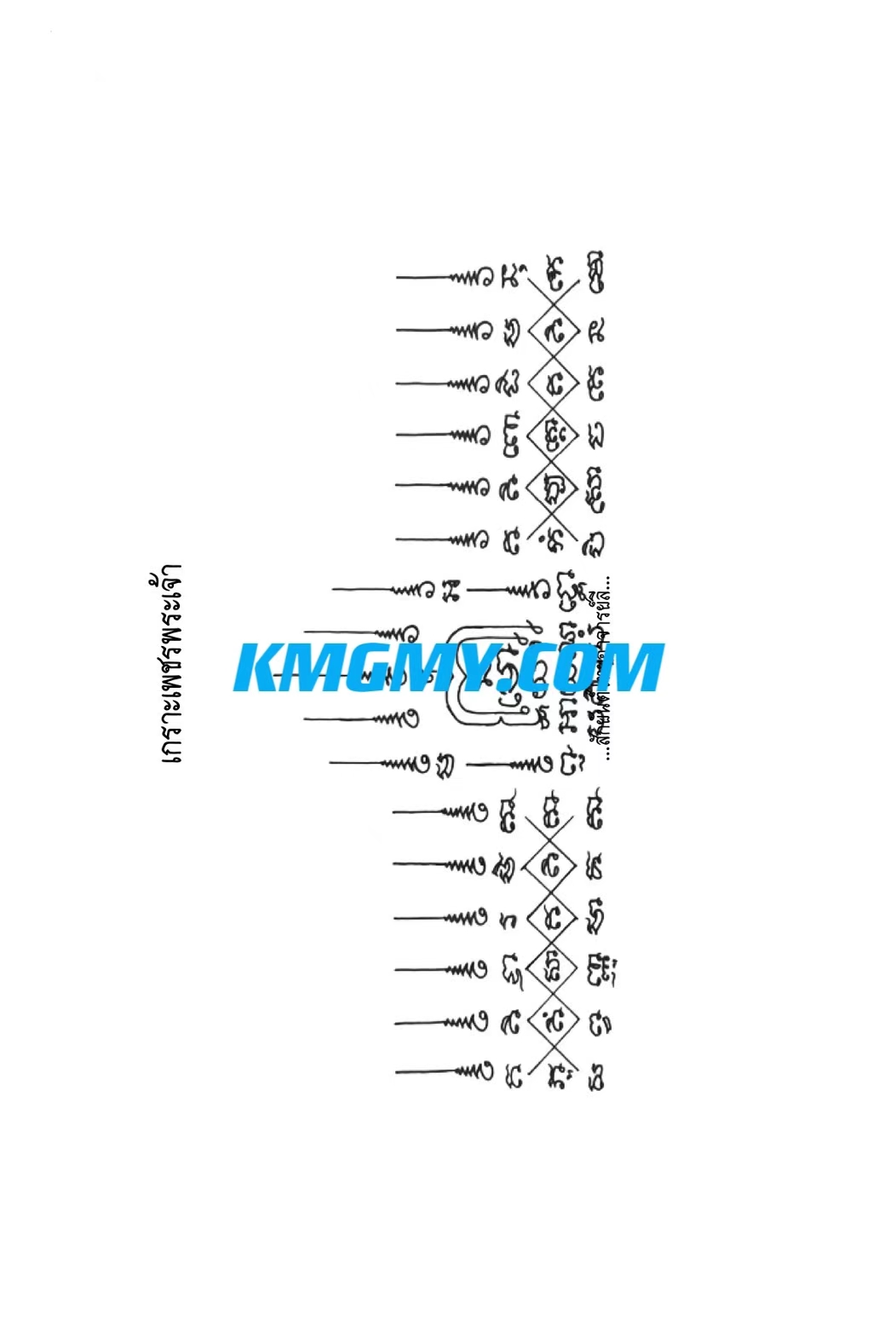 阿赞里法力刺符图案