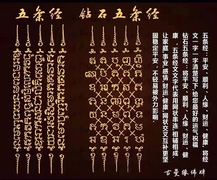 泰国法力刺符图案