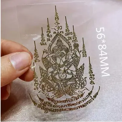 象神掩面佛金色